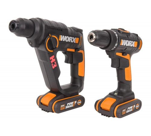 Аккумуляторный перфоратор WORX WX390.1 Аккумуляторный перфоратор WORX WX390.1
