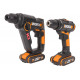 Аккумуляторный перфоратор WORX WX390.1
