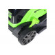 Газонокосилка аккумуляторная GreenWorks 24V, 33 см, бесщеточная, с 1хАКБ 4Ач c USB и ЗУ 2516107USB4