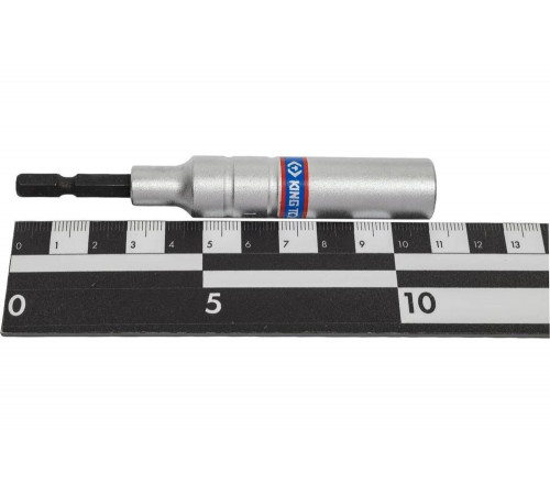 Головка для шуруповерта шестигранная 1/4", 12 мм, L = 110 мм KING TONY 76C1112M Головка для шуруповерта шестигранная 1/4", 12 мм, L = 110 мм KING TONY 76C1112M