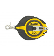 Длинная рулетка Dewalt со стальной лентой 30 м DWHT0-34093