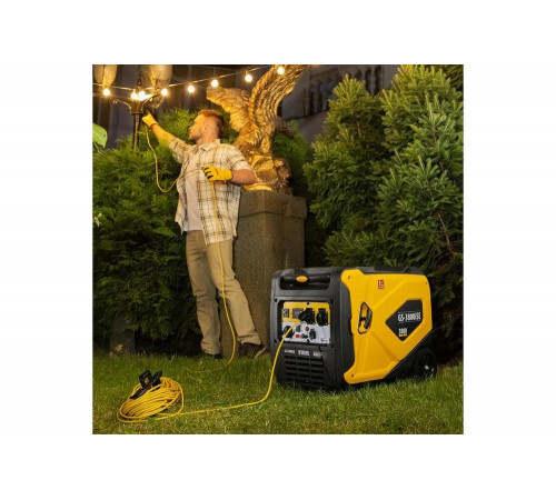 Генератор инверторный Denzel GS-3800iSE, 3,8 кВт, 230 В, закрытый корпус,электростартер 94711 Генератор инверторный Denzel GS-3800iSE, 3,8 кВт, 230 В, закрытый корпус,электростартер 94711