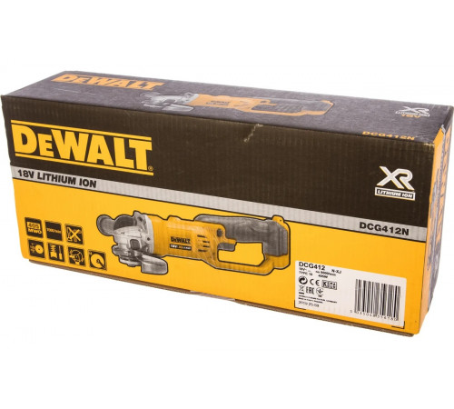 Углошлифовальная машина DEWALT DCG412N