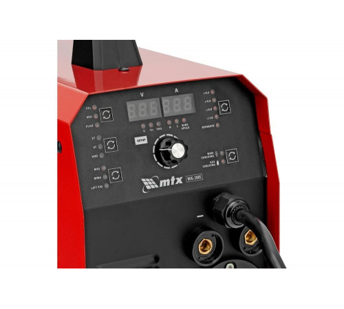 Инверторный полуавтомат сварки MTX MIG-200S 200 А, катушка 5 кг MTX 94303