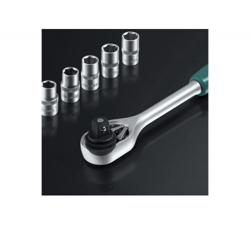 Универсальный набор инструмента KRAFTOOL Extrem-76 76 предм., (1/2"+3/8"+1/4") 27889-H76