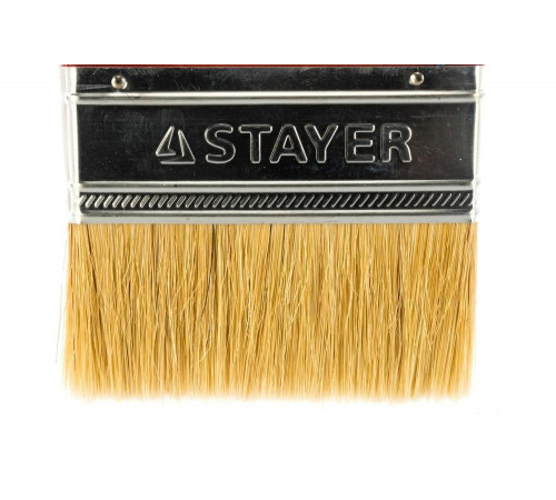 Плоская кисть STAYER UNIVERSAL-EURO 0.09, 240мм, 14мм, 100мм, Арт. 0108-100 Плоская кисть STAYER UNIVERSAL-EURO 0.09, 240мм, 14мм, 100мм, Арт. 0108-100
