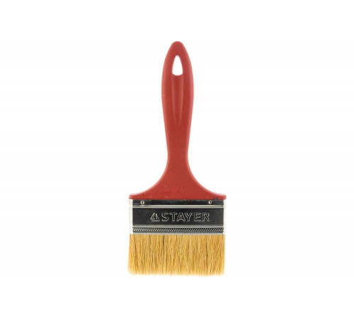 Плоская кисть STAYER UNIVERSAL-EURO 0.09, 240мм, 14мм, 100мм, Арт. 0108-100 Плоская кисть STAYER UNIVERSAL-EURO 0.09, 240мм, 14мм, 100мм, Арт. 0108-100