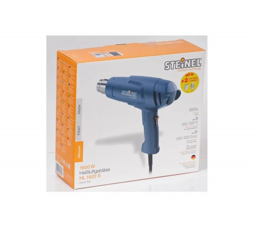 Термофен Steinel HL 1620 S + 2 насадки 052751 Термофен Steinel HL 1620 S + 2 насадки 052751
