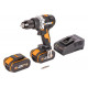 Ударная аккумуляторная дрель-шуруповерт WORX WX352.1