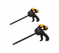 Быстрозажимная струбцина DEKO 100 мм CL100-2, 2 шт 065-0612