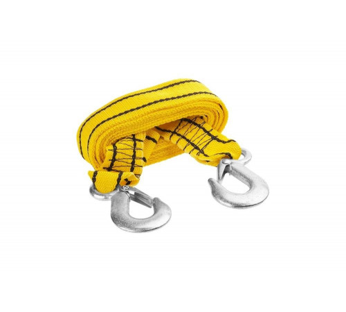 STAYER 3.5 т, ширина ленты 45 мм, длина 4 м, трос буксировочный 61207-3.5