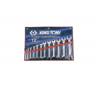 Набор рожковых ключей KING TONY 6-32 мм 12 предметов 1112MR