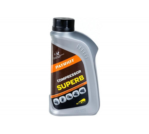 Масло компрессорное 1 л PATRIOT COMPRESSOR OIL GTD Масло компрессорное 1 л PATRIOT COMPRESSOR OIL GTD