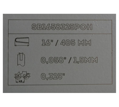 Пильная шина Sturm SB1658325POH Пильная шина Sturm SB1658325POH
