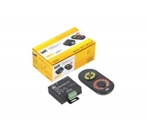 Контроллер IEK LSC1-MONO-120-RF-20-12-B: управление освещением без лишних проводов Контроллер IEK LSC1-MONO-120-RF-20-12-B: управление освещением без лишних проводов