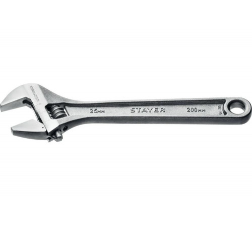 Разводной ключ Stayer MAX-Force, 200 / 25 мм, 2725-20_z01 Разводной ключ Stayer MAX-Force, 200 / 25 мм, 2725-20_z01