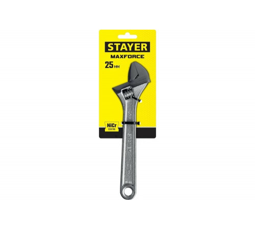 Разводной ключ Stayer MAX-Force, 200 / 25 мм, 2725-20_z01 Разводной ключ Stayer MAX-Force, 200 / 25 мм, 2725-20_z01