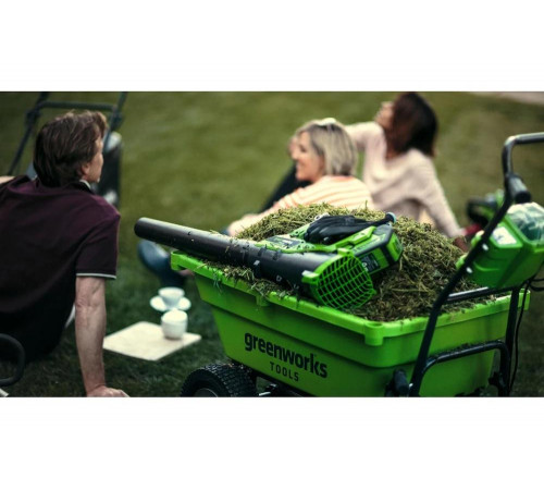 Самоходная садовая тележка Greenworks G40GCK6 40 В, с АКБ 6 А*ч и ЗУ 7400007UF