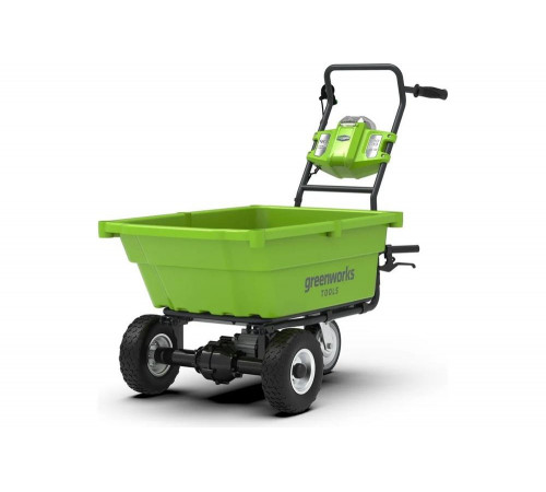 Самоходная садовая тележка Greenworks G40GCK6 40 В, с АКБ 6 А*ч и ЗУ 7400007UF