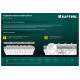 Поверочная линейка KRAFTOOL Etalon 600x36x16 мм 34277
