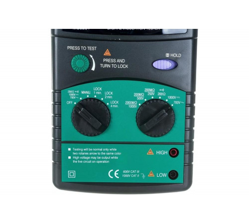 Измеритель сопротивления изоляции MS5201 Mastech 13-1346