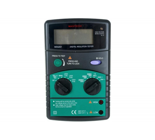 Измеритель сопротивления изоляции MS5201 Mastech 13-1346