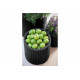 Комплект кашпо Keter CYLINDER PLANTERS S+M+L, графит 230217