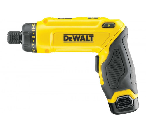 Аккумуляторная отвертка Dewalt DCF680G2, 7.2 В, 430 об/мин, с 2 АКБ 1 Ач и ЗУ, в сумке DCF680G2-QW