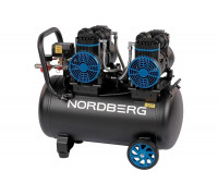 Безмасляный компрессор NORDBERG 220 В, ресивер 50 л, 500 л/мин NCEO50/500 01-00000889