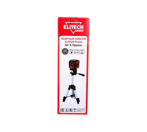 Нивелир ELITECH ЛН 5 Промо 196375 Нивелир ELITECH ЛН 5 Промо 196375