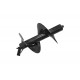 Шнек для грунта однозаходный GDB-500 (20 мм; 500 мм; 80 см) CARVER 01.003.00056