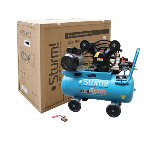 Мощный масляный компрессор Sturm AC93250B для профессионального использования Мощный масляный компрессор Sturm AC93250B для профессионального использования