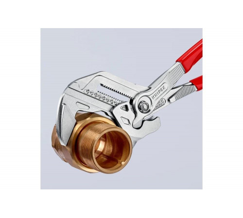 Переставные клещи-ключ Knipex 68 мм (2 1/2"), длина 300 мм, хром, 1К ручки, KN-8603300SB Переставные клещи-ключ Knipex 68 мм (2 1/2"), длина 300 мм, хром, 1К ручки, KN-8603300SB