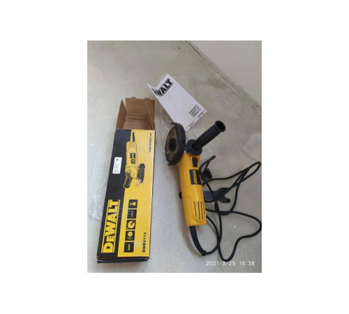 Углошлифовальная машина DEWALT DWE4113-KS