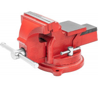 Тиски слесарные MTX 100 мм, поворотные, с наковальней 18631