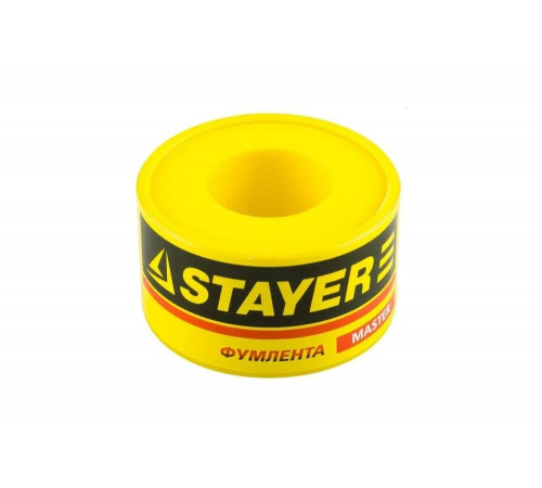 STAYER толщина 0,075 мм, плотность 0,16 г/см3, ширина 12 мм, фум лента 12360-12-016 STAYER толщина 0,075 мм, плотность 0,16 г/см3, ширина 12 мм, фум лента 12360-12-016