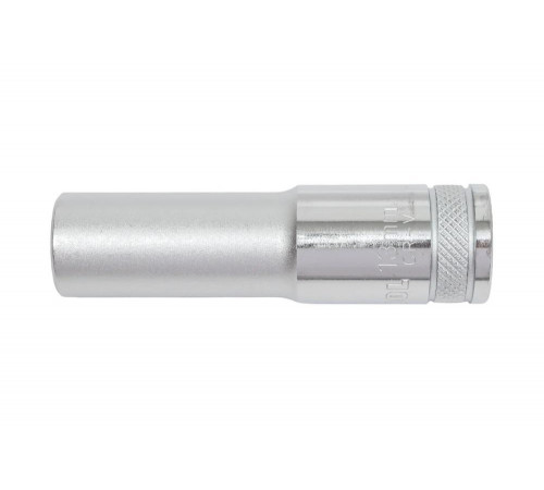 KRAFTOOL 1/2", 13 мм, Cr-V сталь, хромированная, торцовая головка удлиненная 27807-13_z01