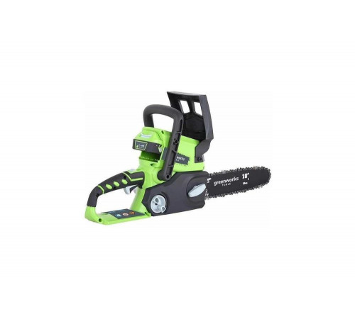 Аккумуляторная цепная пила Greenworks G24CS25K2 24V 2000007va