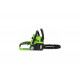 Аккумуляторная цепная пила Greenworks G24CS25K2 24V 2000007va