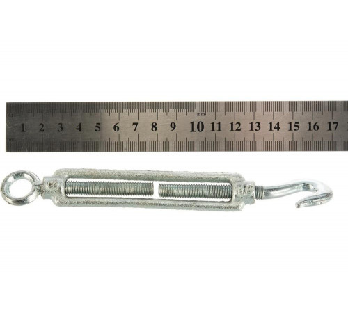 STAYER М8, 10 шт., талреп DIN 1480, крюк-кольцо 30515-08 STAYER М8, 10 шт., талреп DIN 1480, крюк-кольцо 30515-08