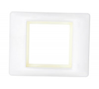 Рамка 1-м с суппортом на 2 модуля IEK ПРАЙМЕР белый ИЭК CKK-40D-RU2-K01