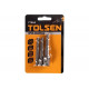 Набор переходников 1/4"DR, 3/8"DR, 1/2"DR, 3 предмета TOLSEN TT77864