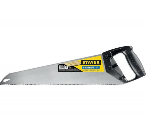 STAYER 7 TPI, 450 мм, ножовка универсальная (пила) Universal 15050-45_z03