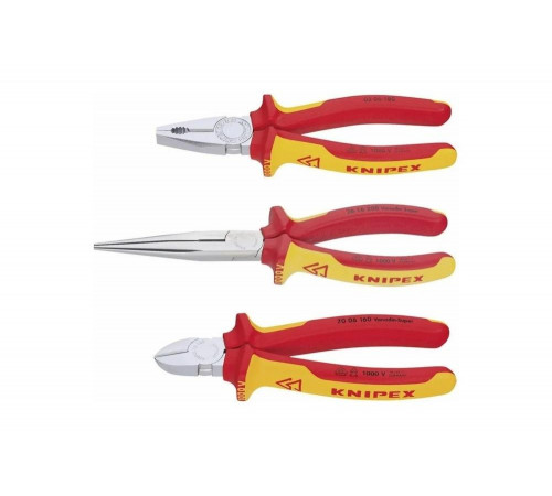 Набор электроизолированных инструментов KNIPEX KN-002012 Набор электроизолированных инструментов KNIPEX KN-002012