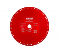 Диск алмазный по стали (230х22.2 мм) ELITECH 1820.117200 195634
