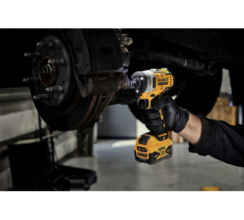 Аккумуляторный гайковерт DEWALT DCF901P1G, 12 В, 340 Нм, 3250 уд/мин, с АКБ 5 Ач и ЗУ, в чехле DCF901P1G-QW