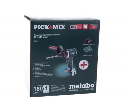 Дрель-шуруповерт METABO BS 18 LTX Impuls (T03470) Дрель-шуруповерт METABO BS 18 LTX Impuls (T03470)