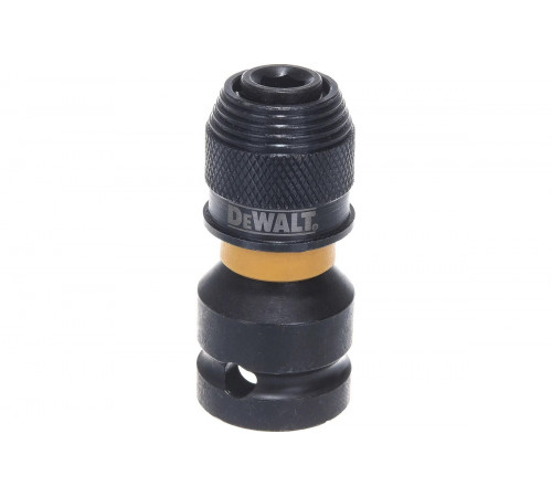 Адаптер для ударных гайковертов шестигранник 1/4”F - квадрат 1/2”F DEWALT DT7508