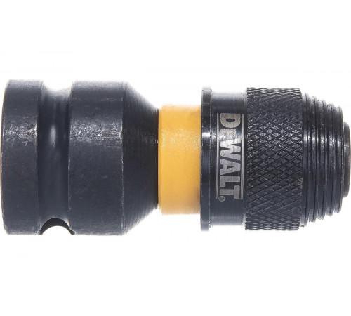 Адаптер для ударных гайковертов шестигранник 1/4”F - квадрат 1/2”F DEWALT DT7508