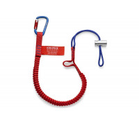Страховочный строп Knipex 1 шт., карабин 1 шт., нагрузка 6 кг KN-005012TBK